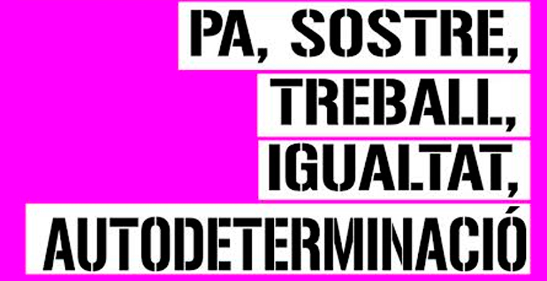 Marcha por la dignidad: Pan, techo, trabajo.. ¿autodeterminación?