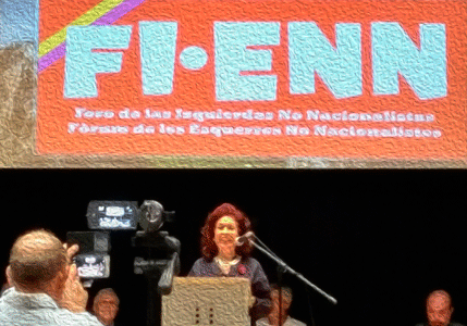 Lidia Falcón. Intervención en acto FI·ENN. 26/09/2017