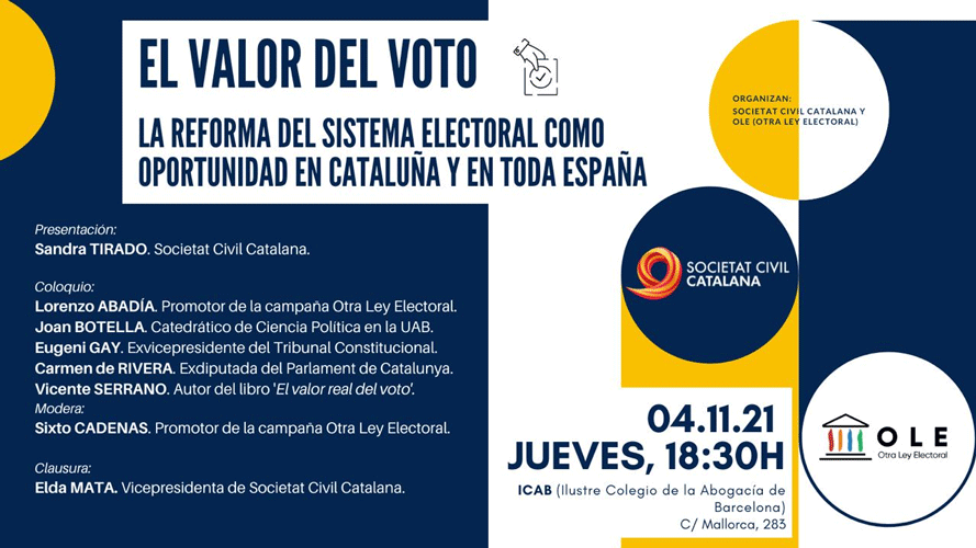 El valor del voto.