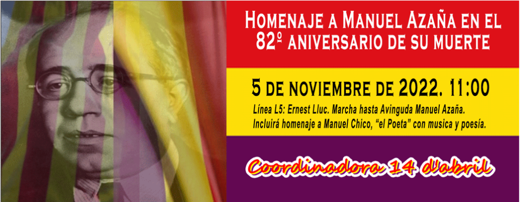 Homenaje a Azaña, 2022.